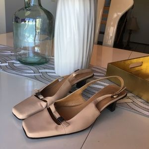 Gucci - square toe heels 8 1/2